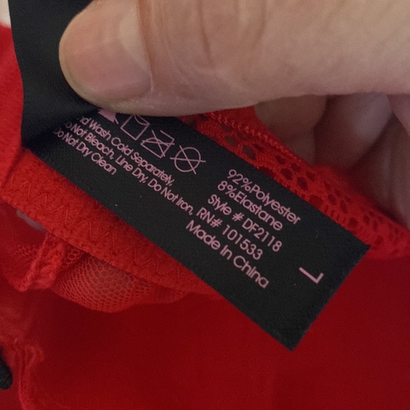 EUC 💝 Valentine’s lingerie by Daisy Fuentes⭐️FINAL Price Cut - Picture 5 of 12